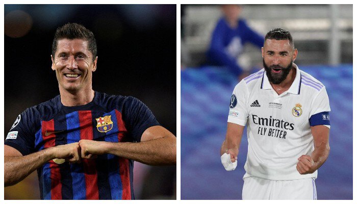 Барселона, Роберт Левандовски, Реал Мадрид, Карим Бензема, Клубы