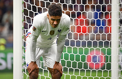 Сборная Франции по футболу, Рафаэль Варан, Дидье Дешам, Манчестер Юнайтед