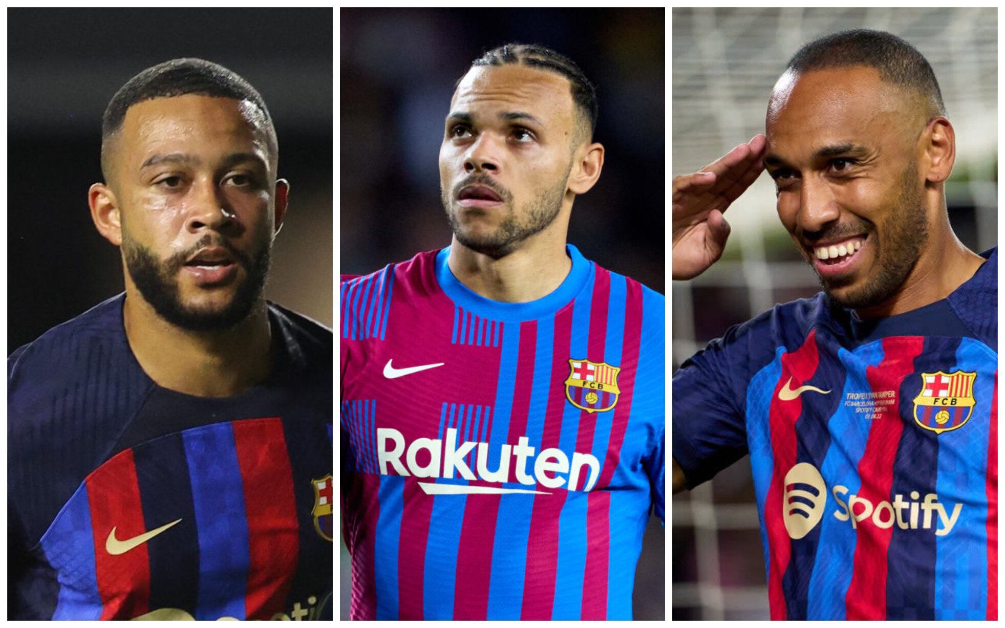 Барселона, Мемфис Депай, Мартин Брэйтуэйт, Пьер-Эмерик Обамеянг