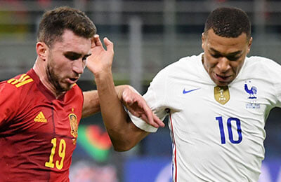 Серджи Бускетс, Сборная Испании по футболу, Антуан Гризманн, Луис Энрике, Килиан Мбаппе, тактика, Карим Бензема, Микель Ойарсабаль, Тео Эрнандес, Сборная Франции по футболу, Дидье Дешам, Лига наций УЕФА