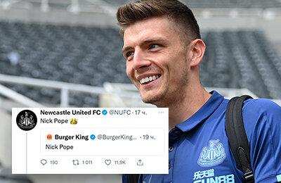Ник Поуп, Ньюкасл, Бери, Бернли, Брентфорд, Спартак, Йорк Сити, премьер-лига Англия, соцсети