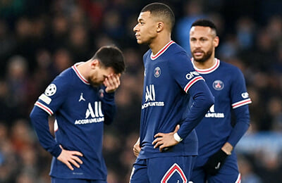 Эдерсон, Лионель Месси, Килиан Мбаппе, Манчестер Сити, Лига чемпионов УЕФА, Рахим Стерлинг, Габриэл Жезус, ПСЖ, Неймар