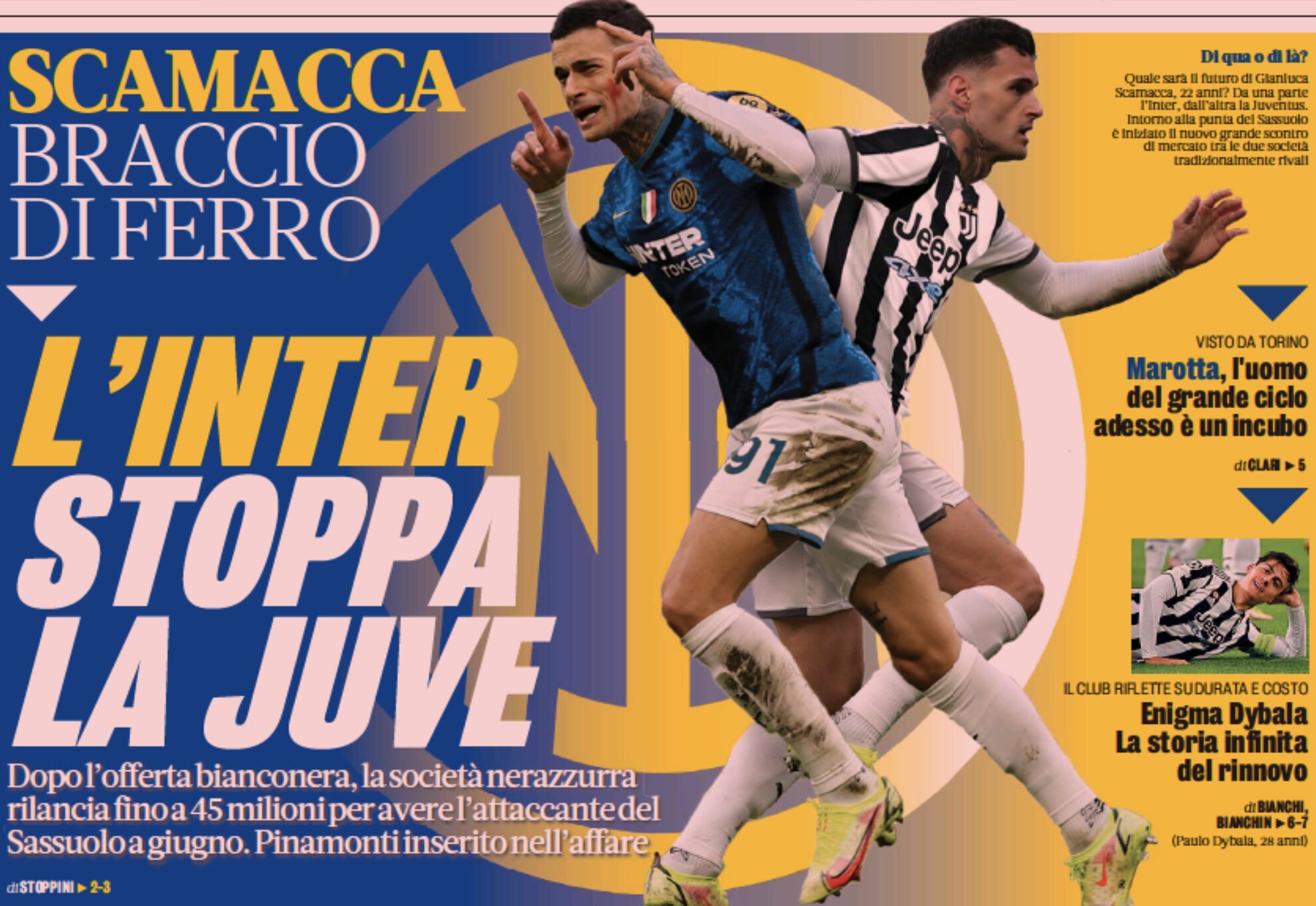 «Интер» останавливает «Юве». Заголовки Gazzetta, TuttoSport и Corriere за 29 декабря