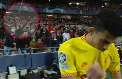 Ливерпуль, Бенфика, Луис Диас, Лига чемпионов УЕФА, болельщики, Эштадиу да Луш