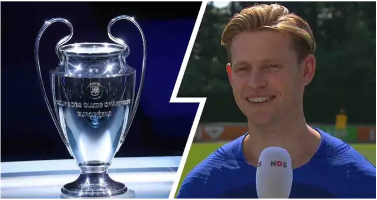 Френки де Йонг, Ла Лига, Клубы, Лига чемпионов УЕФА, Барселона, Хави