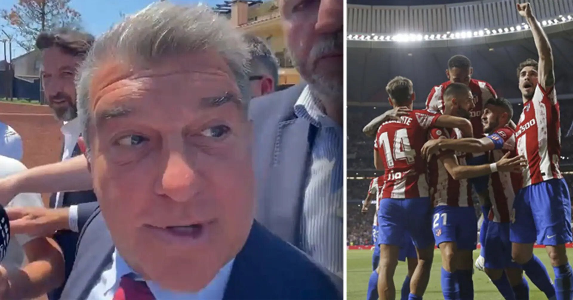 Жоан Лапорта, Жоау Феликс, Атлетико, Барселона