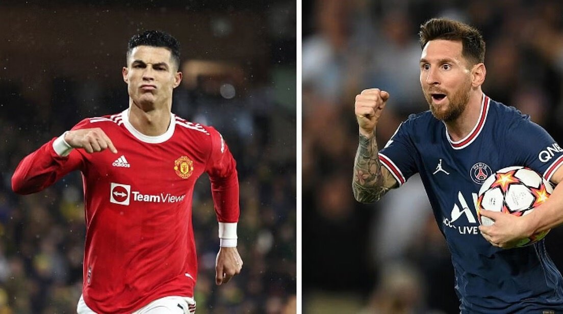 Криштиану Роналду, ПСЖ, Лионель Месси, Андер Эррера, Манчестер Юнайтед, Клубы