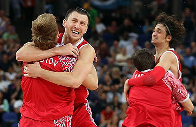 Андрей Кириленко, сборная России, Антон Понкрашов, Сергей Карасев, Семен Антонов, Алексей Швед, Сергей Моня, Виталий Фридзон, Виктор Хряпа, Дмитрий Хвостов, Тимофей Мозгов, Евгений Воронов, Дэвид Блатт, Александр Каун