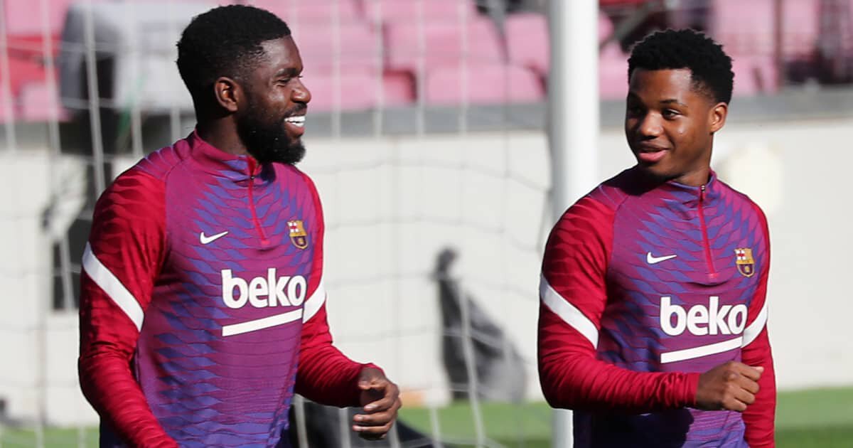 Ансу Фати, Барселона, Самюэль Умтити