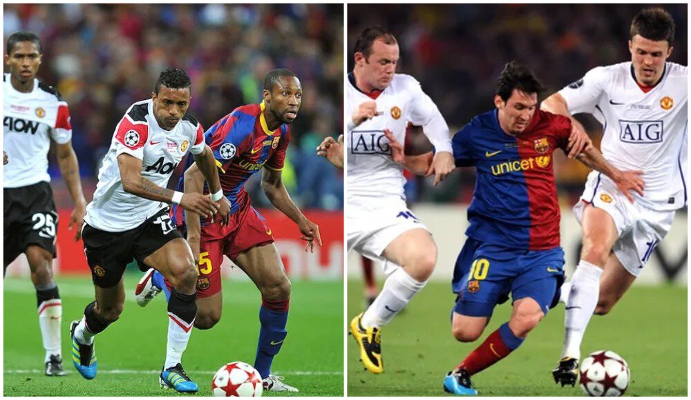 Нани, Лионель Месси, Барселона, Клубы, Манчестер Юнайтед, Хави, Андрес Иньеста, Педро