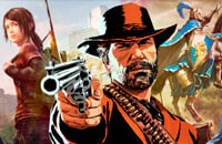 Ролевые игры, Skyrim, Red Dead Redemption, Heroes of Might and Magic 3, The Last of Us, GTA 5, Стратегии, Экшены