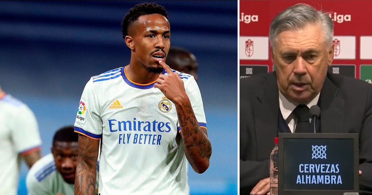 Карло Анчелотти, Реал Мадрид, Эдер Милитао