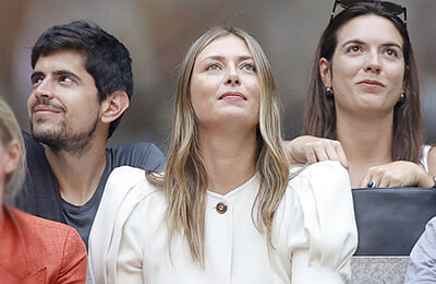 Леонардо Ди Каприо, Новак Джокович, Хенрик Лундквист, Род Лэйвер, Мария Шарапова, Спайк Ли, US Open, Брэд Питт, Даниил Медведев