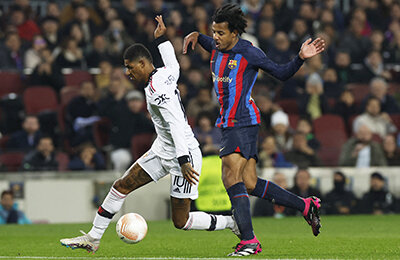 Массимилиано Иррати, Жюль Кунде, Аарон Уан-Биссака, Фред, судьи, Маркус Рэшфорд, Манчестер Юнайтед, Лига Европы УЕФА, Маурицио Мариани, Барселона