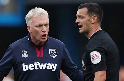 Максвелл Корне, судьи, Вест Хэм, Челси, премьер-лига Англия, Эдуар Менди, Джеррод Боуэн, Крэйг Поусон