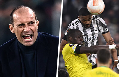 Нант, Массимилиано Аллегри, Ювентус, Лига Европы УЕФА, серия А Италия, Бремер, судьи, Фабьен Сантонз