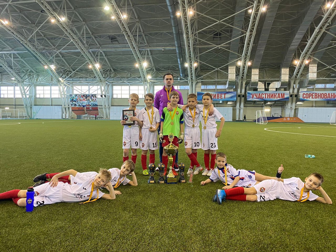 8-летние армейцы в марте выиграли два турнира