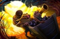 Hoodwink, Huskar, Lifestealer, Pudge, Dota 2, Riki, Beastmaster, Drow Ranger, Meepo, Techies, Skywrath Mage, Broodmother, Nyx Assassin, Lycan, Phantom Assassin, Clinkz, Wraith King