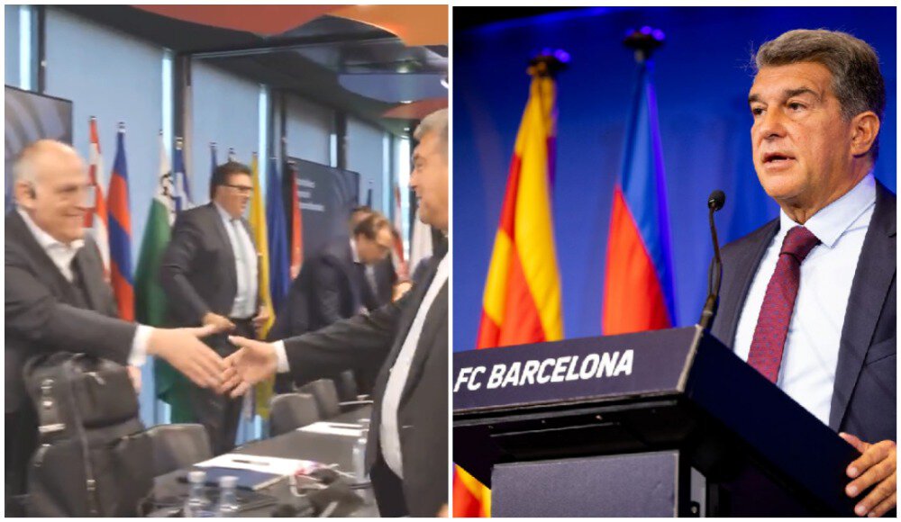 Ла Лига, Клубы, Барселона, Хавьер Тебас, Жоан Лапорта