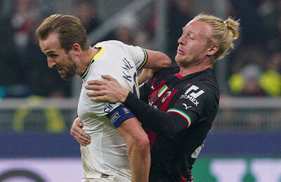 Милан, Тоттенхэм, Симон Кьер, Харри Кейн, Тео Эрнандес, Лига чемпионов УЕФА, Пап Матар Сарр, Малик Тиав, Антонио Конте