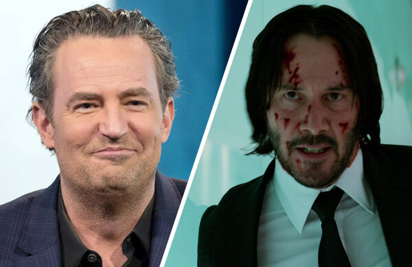 Друзья, Мэттью Перри, Киану Ривз, Джон Уик 4