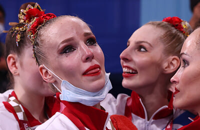 Анастасия Близнюк, Анастасия Максимова, художественная гимнастика, Токио-2020, Ангелина Шкатова, Анастасия Татарева, Алиса Тищенко, сборная России (художественная гимнастика)