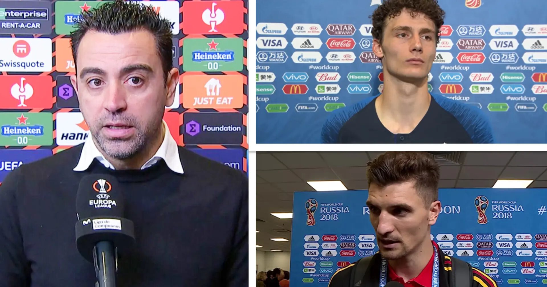 Бенжамен Павар, Барселона, Жюль Кунде, Рональд Араухо, Джованни Ди Лоренцо, Хави, Серджиньо Дест, Тома Менье, Хуан Фойт