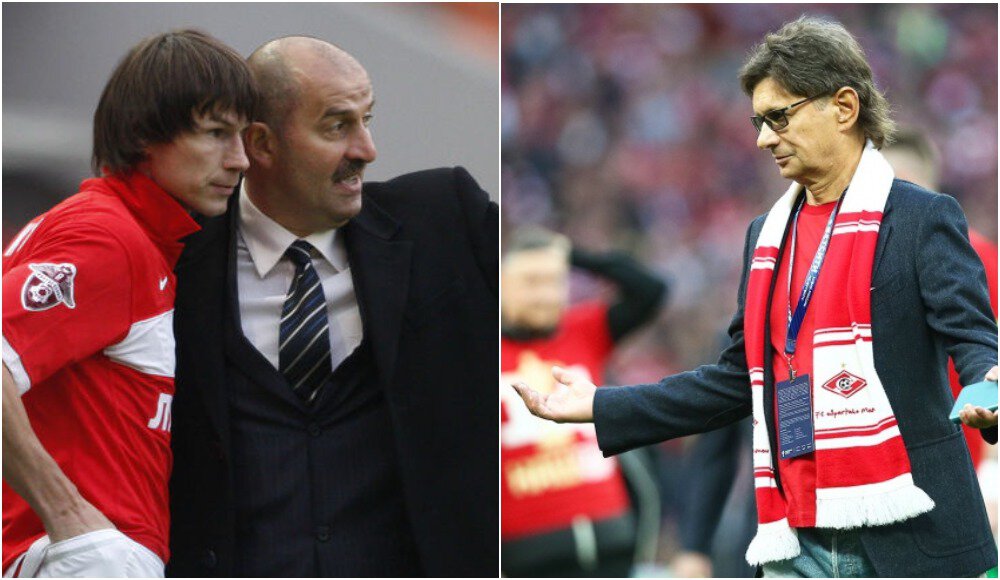 Леонид Федун, Станислав Черчесов, Спартак