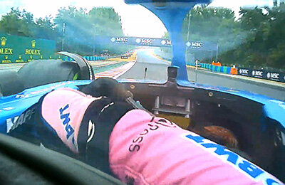 техника, Формула-1, Гран-при Венгрии, Фернандо Алонсо, видео, Альпин