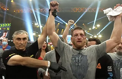 Владимир Минеев, AMC Fight Nights, Хабиб Нурмагомедов, Магомед Исмаилов, Исмаилов - Минеев