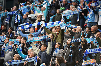 Премьер-лига Россия (РПЛ), Газпром Арена (Крестовский), Зенит, болельщики, Fan ID