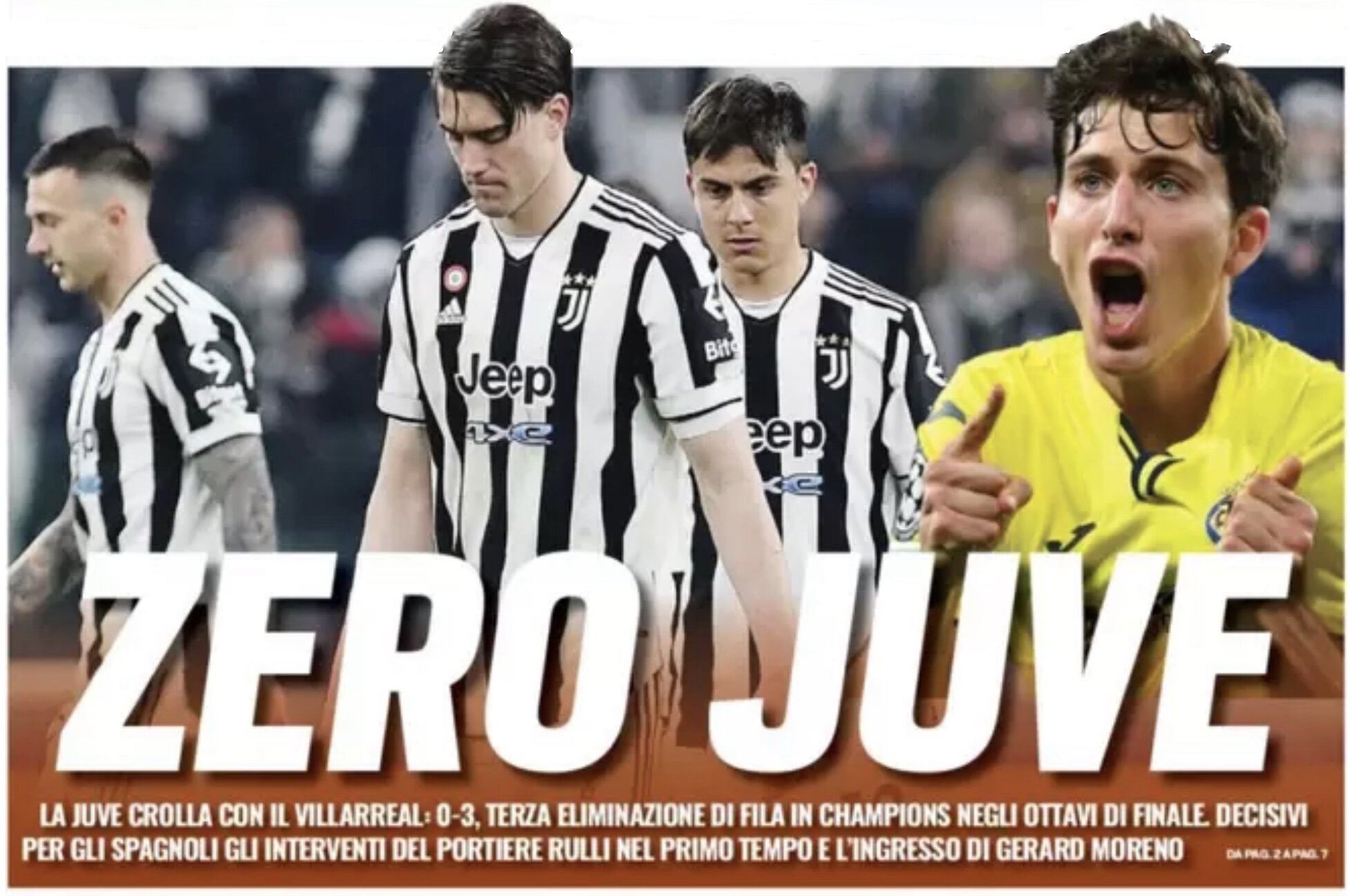 Нулевой «Юве». Заголовки Gazzetta, TuttoSport и Corriere за 17 марта