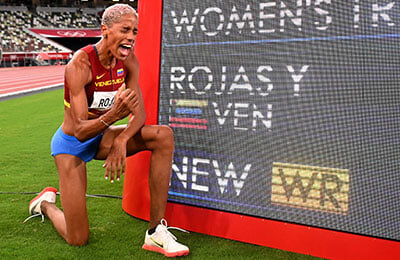 тройной прыжок, Иван Педросо, сборная Венесуэлы жен, Юлимар Рохас, рекорды, Токио-2020