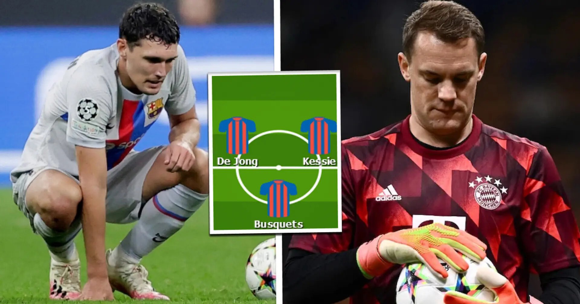 «Бавария» осталась без Нойера, у «Барсы» тоже есть потери: последние новости и возможные составы команд