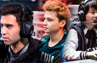 Роман «Ramzes666» Кушнарев, Николай «Nikobaby» Николов, Гектор Антонио «K1» Родригез, Андреас Франк «Cr1t-» Нильсен, Нета «33» Шапира, Айден «Insania» Саркои, Чжан «Paparazi» Чэньчжун, Лассе «Matumbaman» Урпалайнен, Тиа «JT-» Чжун Вэн, Язид «YapzOr» Жарадат