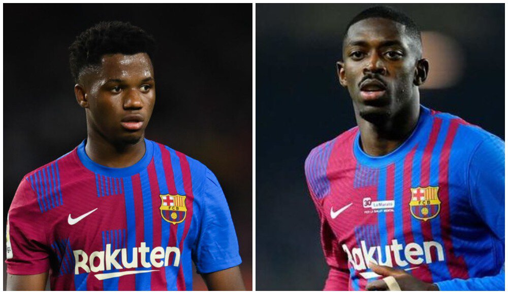 Барселона, Ансу Фати, Усман Дембеле