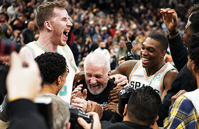 НБА, Сан-Антонио, рекорды, Грегг Попович, Лэрри Браун