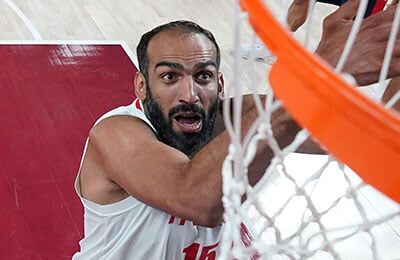 Джордан Нвора, Ян Веселы, Томаш Саторански, Руи Хатимура, олимпийский баскетбольный турнир, Хамед Хаддади