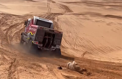 Алеш Лопрайс, ралли Дакар