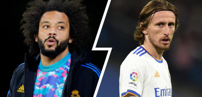 Марсело, Реал Мадрид, Лука Модрич