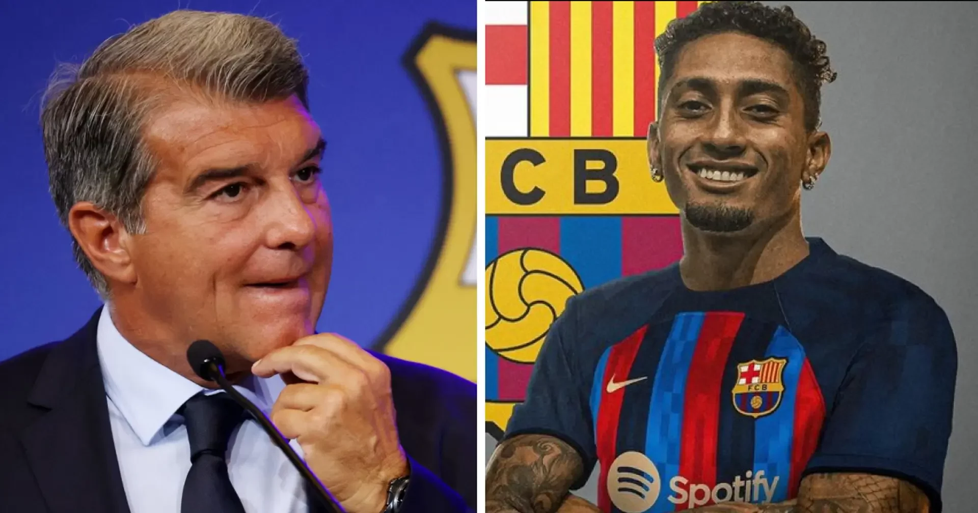 Клубы, Рафинья Диас, Усман Дембеле, Роберт Левандовски, Барселона