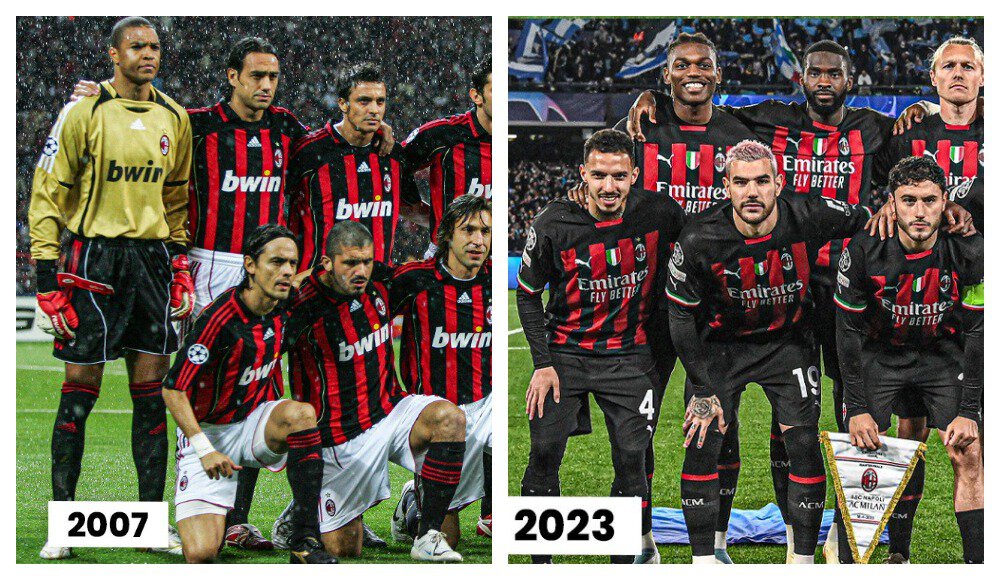 Клубы, Милан, Лига чемпионов УЕФА