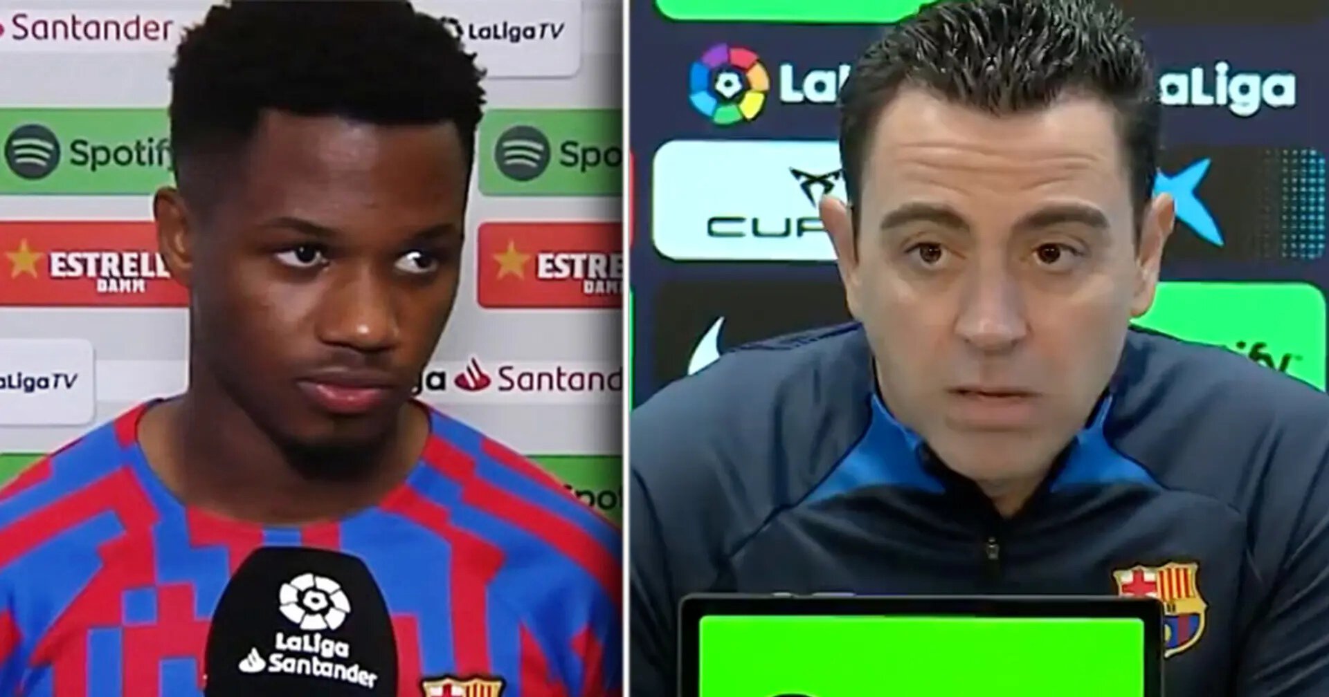 Клубы, Барселона, Хави, Мемфис Депай, Ферран Торрес, Ансу Фати