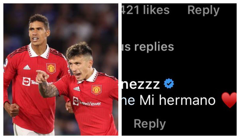 Лисандро Мартинес, Рафаэль Варан, Манчестер Юнайтед