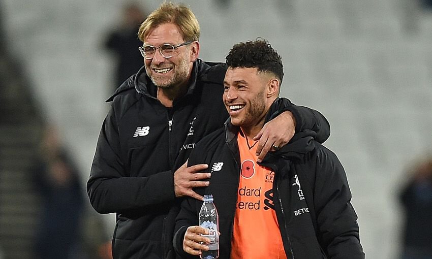 Юрген Клопп, Алекс Окслейд-Чемберлен, Ливерпуль