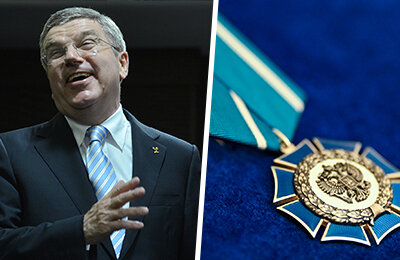 Политика, Владимир Путин, Анзор Кавазашвили, Анна Миленина, Сочи-2014, Евгений Плющенко, Дмитрий Чернышенко, Олимпийская сборная России, Александр Карелин, Дмитрий Козак, Томас Бах, МОК, Жильбер Фелли, Жан-Клод Килли, Филип Крэйвен