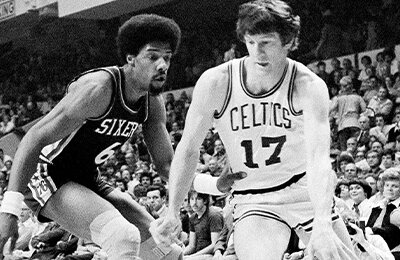 Джулиус Ирвинг, Джон Хавличек, Рэджон Рондо, Джеймс Харден, Джейсон Тейтум, Джейлен Браун, Филадельфия, Голден Стэйт, Лэрри Берд, НБА, Бостон, Уилт Чемберлен, НБА плей-офф, Билл Расселл, Джоэл Эмбиид