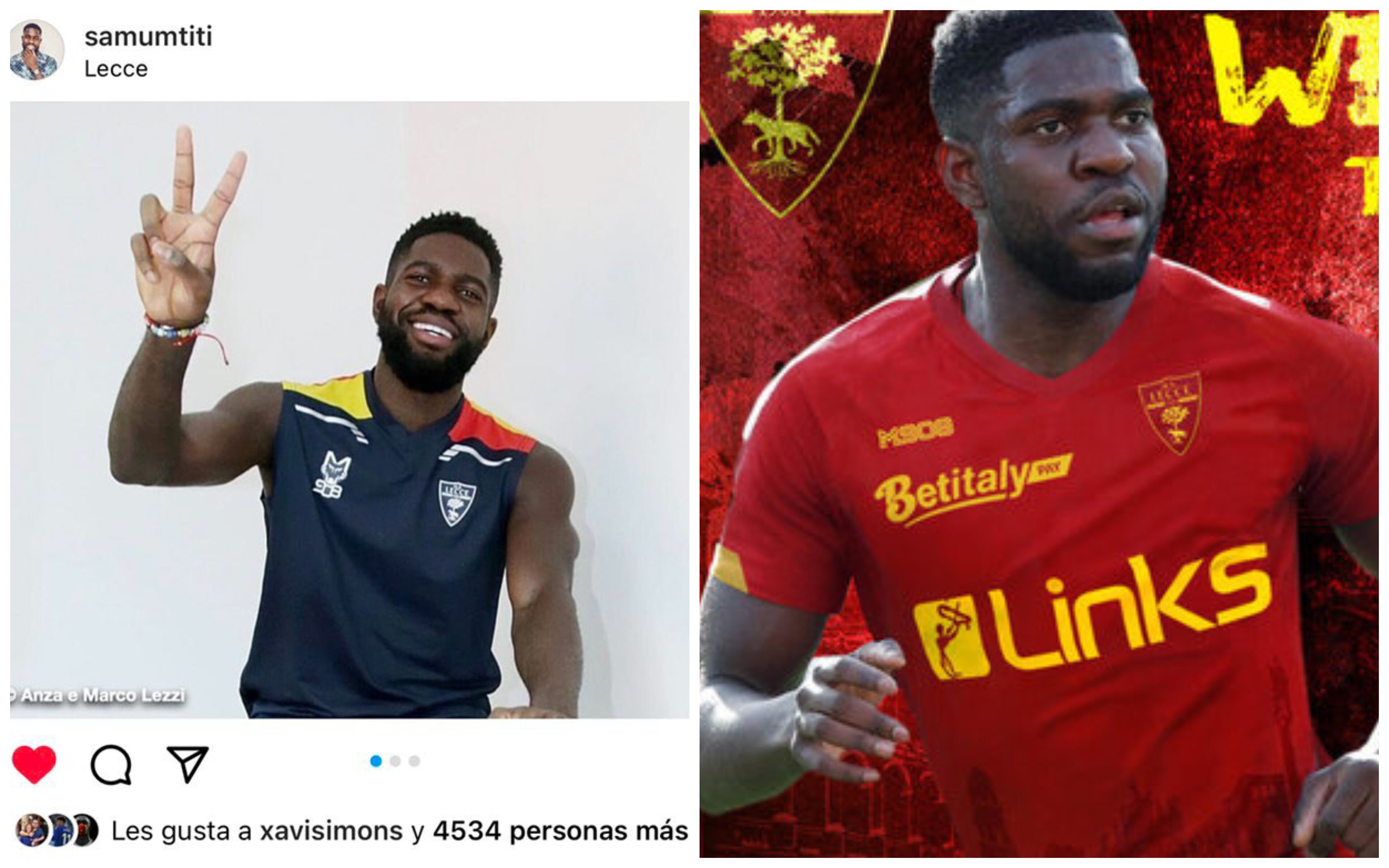 Лечче, Самюэль Умтити, Барселона