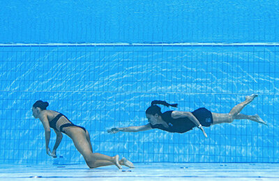 синхронное плавание, Андреа Фуэнтес Фаче, Чемпионат мира по водным видам спорта, сборная США по синхронному плаванию, Анита Альварес, происшествия