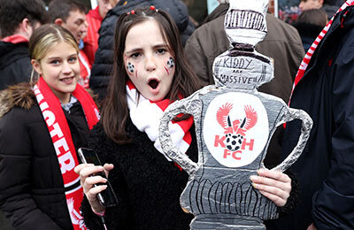 Кубок Англии, Вест Хэм, Киддерминстер, фото, Деклан Райс, болельщики, Джеррод Боуэн